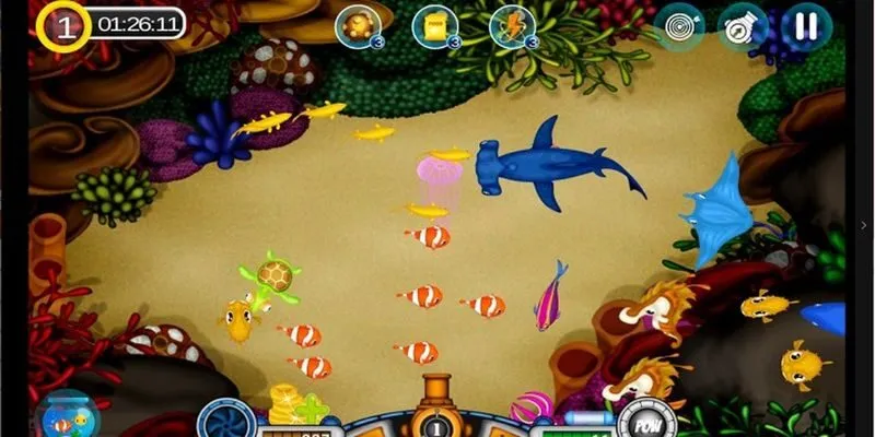 Game bắn cá miễn phí mang đến cơ hội được chinh phục đại dương 